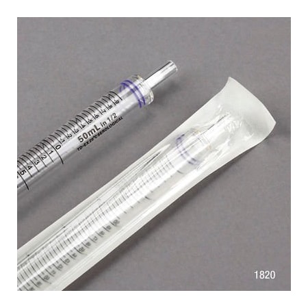 Globe Scientific Serological Pipette, 50mL, Polystyrene, Standard Tip, 345mm, Sterile, Black Band, 100/Pack 1822